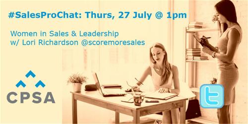womeninsales-800x400sepia-withlogo-general women in sales twitter chat with lori richardson